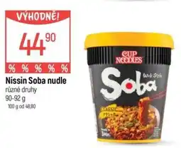 Globus Nissin Soba nudle nabídka