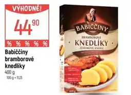 Globus Babiččiny bramborové knedlíky nabídka