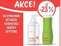 Globus Na vybranou dětskou kosmetiku značky Attitude nabídka