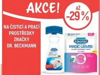 Globus Na čisticí a prací prostředky značky Dr. Beckmann nabídka