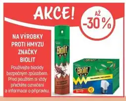 Globus Na výrobky proti hmyzu značky Biolit nabídka