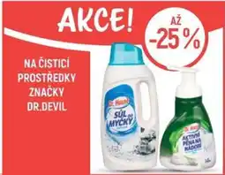 Globus Na čisticí prostředky značky Dr.devil nabídka
