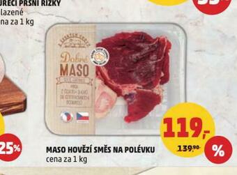 Penny Market Maso hovězí směs na polévku nabídka