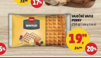 Penny Market Vaječné vafle nabídka