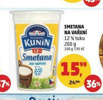 Penny Market Smetana na vaření nabídka