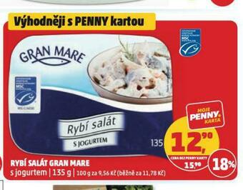 Penny Market Rybí salát gran mare nabídka