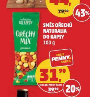 Penny Market Směs ořechů nabídka