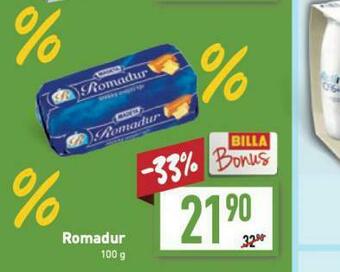 Billa Romadur nabídka