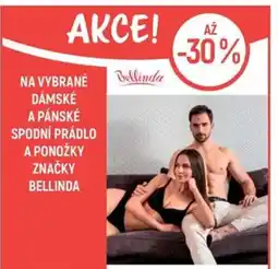 Globus Na vybrané dámské a pánské spodní prádlo a ponožky značky Bellinda nabídka