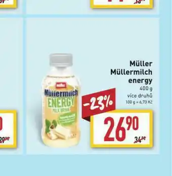 Billa Müller milch energy nabídka