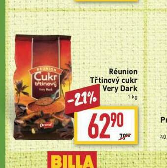 Billa Réunion třtinový cukr nabídka