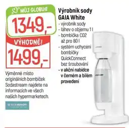 Globus Výrobník sody GAIA White nabídka