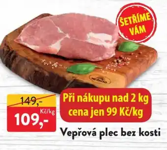 Vepřová plec bez kosti