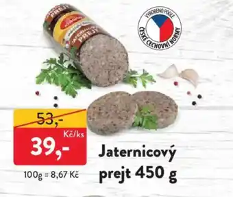 MP Krásno Jaternicový prejt nabídka