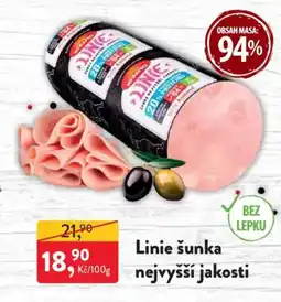 MP Krásno Linie šunka nejvyšší jakosti nabídka