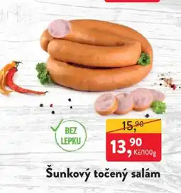 MP Krásno Šunkový točený salám nabídka