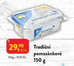 MP Krásno Tradiční pomazánkové nabídka