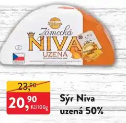 MP Krásno Sýr Niva uzená 50% nabídka
