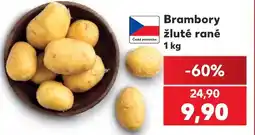 Kaufland Brambory žluté rané nabídka