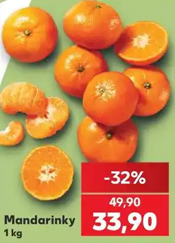 Kaufland Mandarinky nabídka