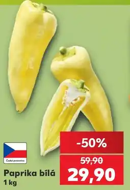 Kaufland Paprika bílá nabídka