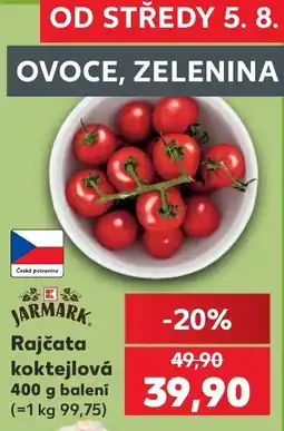 Kaufland Rajčata koktejlová nabídka