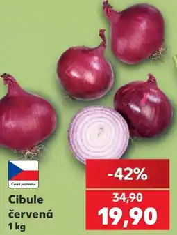 Kaufland Cibule červená nabídka