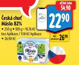 Albert Česká chuť Máslo 82% nabídka