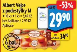 Albert Albert Vejce z podestýlky M nabídka