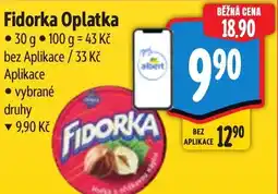 Albert Fidorka Oplatka nabídka