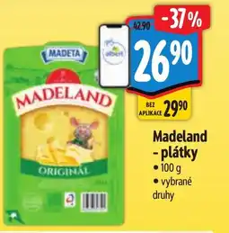 Albert Madeta Madeland - plátky nabídka