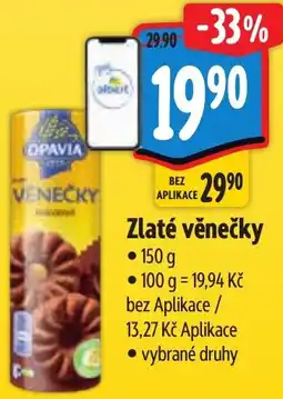 Albert Zlaté věnečky nabídka