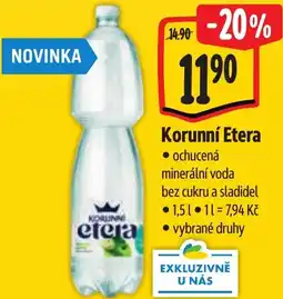 Albert Korunní Etera nabídka