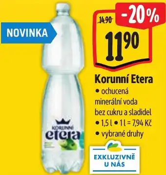 Albert Korunní Etera nabídka