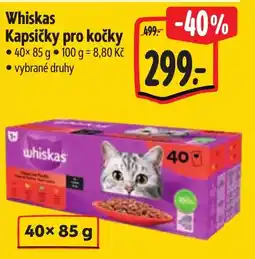 Albert Whiskas Kapsičky pro kočky nabídka