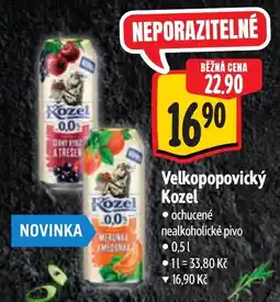 Albert Velkopopovický Kozel nabídka