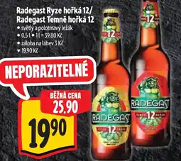 Albert Radegast Ryze hořká 12/ Radegast Temně hořká 12 nabídka