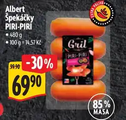 Albert Albert Špekáčky PIRI-PIRI nabídka