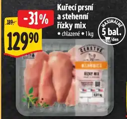 Albert Kuřecí prsní a stehenní řízky mix nabídka