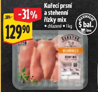 Albert Kuřecí prsní a stehenní řízky mix nabídka