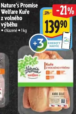 Albert Nature's Promise Welfare Kuře z volného výběhu nabídka