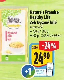Albert Nature's Promise Healthy Life Zelí kysané bílé nabídka