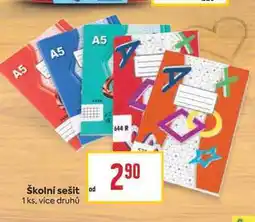 Billa Školní sešit 1 ks nabídka
