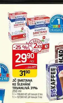Flop JČ SMETANA KE ŠLEHÁNÍ TRVANLIVÁ 31% nabídka