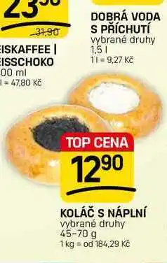 Flop KOLÁČ S NÁPLNÍ vybrané druhy nabídka