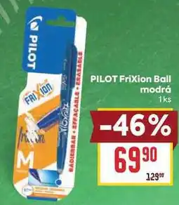 Billa PILOT Frixion Ball modrá 1ks nabídka