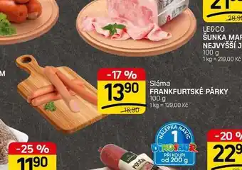 Flop FRANKFURTSKÉ PÁRKY nabídka