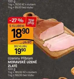 Flop MORAVSKÉ UZENÉ ZLATÉ nabídka