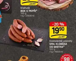 Flop GRIL KLOBÁSA OD MISTRA nabídka