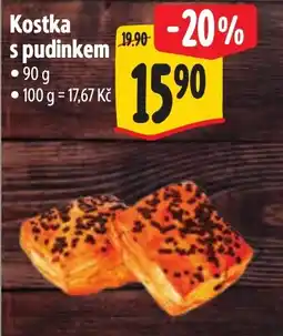 Albert Kostka s pudinkem nabídka